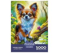 Chihuahua Puzzle Di Qualità Superiore Per Serate Tranquille, Integra Fantasy E Combina Pazienza Focus Mentale E Piacere Duraturo Durante L’assemblaggio 52x38cm/1000pcs