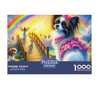 Chihuahua Puzzle Di Qualità Superiore Per Serate Tranquille, Integra Fantasy E Combina Pazienza Focus Mentale E Piacere Duraturo Durante L’assemblaggio 38x26cm/1000pcs