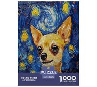 Chihuahua Puzzle Impossibili 1000 Pezzi Decorazione Per La Casa. Giochi Rilassamento E Intelligence Per Adulti E Ragazzi Da 14 Anni 38x26cm/1000pcs