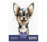 Chihuahua Puzzle Impossibili 1000 Pezzi Decorazione Per La Casa. Giochi Rilassamento E Intelligence Per Adulti E Bambini Da 12 Anni 38x26cm/1000pcs