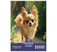 Chihuahua Puzzle Impossibili 1000Pcs Decorazione Per La Casa. Rilassamento E Intelligence Per Adulti E Ragazzi Da 14 Anni 38x26cm/1000pcs