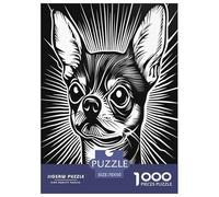 Chihuahua Puzzle Impossible 1000 Pezzi Decorazione Per La Casa. Giochi Rilassamento E Intelligence Per Adulti E Ragazzi Da 14 Anni 70x50cm/1000pcs