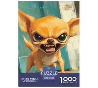 Chihuahua Puzzle Intrattenimento Creativo 1000 Elementi Canes Puzzle Di Autotone Decora La Casa Giochi-rompicapo Per Adulti E Bambini 70x50cm/1000pcs