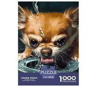 Chihuahua Puzzle Intrattenimento Creativo 1000 Elementi Canes Puzzle Di Autotone Decora La Casa Giochi-rompicapo Per Adulti E Bambini 38x26cm/1000pcs