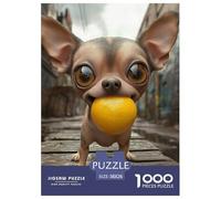 Chihuahua Puzzles Intrattenimento Creativo 1000 Pezzi Canes Puzzle Di Autotone Decora La Casa Giochi-rompicapo Per Adulti E Bambini Da 12 Anni 38x26cm/1000pcs