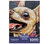 Chihuahua Puzzles Intrattenimento Creativo 1000 Pezzi Classici Canes Puzzle Decorazione Perfetta Giochi-rompicapo Per Adulti E Bambini 70x50cm/1000pcs