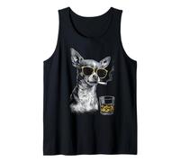 Chihuahua, Sigaretta, Whisky, Amante, Divertente, Cane Canotta