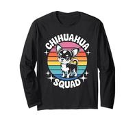 Chihuahua Squad - Simpatico design a forma di cane per bambine Maglia a Manica