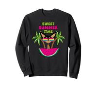 Chihuahua Sweet Summer Time Illustration Graphic Designs Felpa