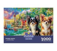 Chihuahua Titanic Jigsaw Puzzles for Adults Tackle The 1000-Piece (Advanced) Gauntlet of Impossible, Hard, And Difficult Challenging Puzzle Games - The Defining Gift Jigsaw Puzzles for Serious