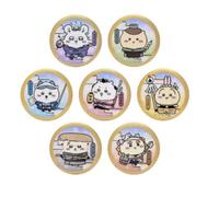 Chikawa Pocket Edo Can Badge Collection Set di 7 ChiiPoke Japan nuovo