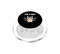 Child Animals Bats Cute bird minimalist funny i'm a Bat PopSockets PopGrip per MagSafe