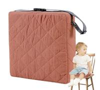 Child Booster Seat, Safe Booster Seat, Comfortable Baby Seat, Adjustable Booster Seats, Portable and Safe Baby Boosters Seats with Adjustable Safety Straps, Skin-Friendly and Easy to Clean