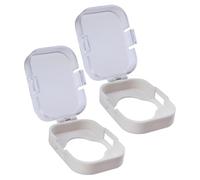 Child Door Knob Covers - Child Safety Handle Guard, Reusable Cabinet Protection Cover, Home Security Knob Protector, Keyhole Blocking Safety Accessory | For Drawers Refrigerators Cupboard Apartment