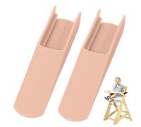 Child Highchair Leg Insert, Set of 2 Chair Security Extension Insert, Anti-Skid Children Chair Feet Covers, Chair Feet Extension for Chair Accessories, 5.51x1.97 inches