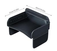 Child lap vassoio - vassoio da viaggio in pelle PU per bambinni | Vasssoio dei seggiolini auto | Tablet e supporto per laptop | Organizzatore tavolo per bammbini | Scrivania per bambiini mobil