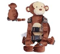 Child Leash Backpack | 2-in-1 Anti-Lost Monkey Bag | Walking Harness | Safety Tether For Training And Travel | Portable Kids Backpack For Outdoor Activities And Airplane Trips