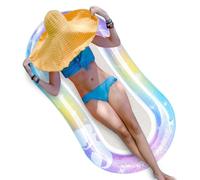 Child Life Vest, Foldable Floating Swim Jacket, Glitter Safety Jacket, Comfortable Buoyancy Aid Vests, for Boating, Swimming, Pool, Beach, Outdoors, Rescue, Water Play, Travel