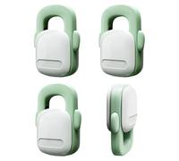 Child Lock for Fridge, 4 Pack Baby Proof Oven Stove Locks, Heat-Resistant Dishwasher Locks, Child Safety Refrigerator Door Locks for Ovens, Safety Locks for Fridge Doors