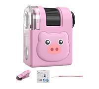 Child Microscope Set, LED Lights Kids, Microscope STEM Kit
