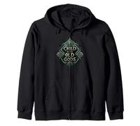 Child Of The Old Gods Mystic Fantasy Design Felpa con Cappuccio