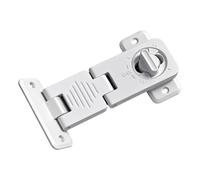 Child Proof Cabinet Locks - ABS No-Drilling Fridge Locks | Right Angle Child Safety Locking Latches for Home Kitchen Bedroom Closet Wardrobe Study Dining Room Apartment