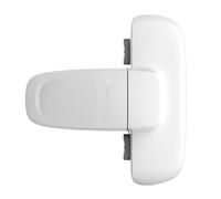 Child Proof Refrigerator Door Lock, Fridge Latch with Adhesive Pads, Babyproofing Freezer Door Lock, Oven Safety Lock for Kids, Cupboard Door Lock, Childproof Kitchen Lock, Fridge Door Safety Latch