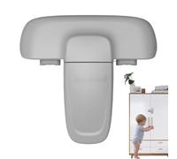 Child Proof Refrigerator Door Lock, Fridge Latch with Adhesive Pads, Babyproofing Freezer Door Lock, Oven Safety Lock for Kids, Cupboard Door Lock, Childproof Kitchen Lock, Fridge Door Safety Latch