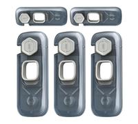 Child Proof Refrigerator Lock, 5X Kid Safety Drawer Locks, Adhesive Child Safety Fridge Locks for Drawers, Refrigerators, and Cabinets, Durable Baby Proofing Locks for Kitchen and Home Safety