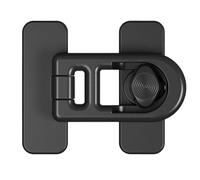 Child Proof Refrigerator Lock - Drill Free Safety Latch for Home Protection | ABS Adhesive Mount with Hand Release Design, Secure Closure Aid Use for Kitchen Freezer Pantry RV