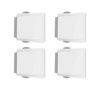 Child Proof Sliding Door Lock - Sliding Glass Door Lock | Security Locking for Patio Doors | 4 Pieces, Adjustable 25-30cm, for Window Cabinet Closet Bedroom Apartment Pantry Garage Balcony