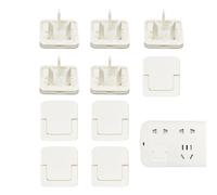 Child Safety Plugs - Electrical Socket Protectors | Kid Proof Plug Caps | Home Safety Accessories | Socket Guards | Living Room Safety | Childproof Electrical Covers | Protective Plug Inserts
