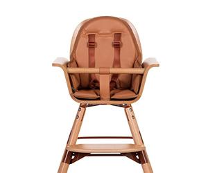 CHILDHOME, Cuscino riduttore per seggiolone effetto pelle, compatibile con Evolu e Evowood, Nude