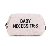 Childhome CWNESTW Trousse da Toilette per Neonato ambino, Borsa da Toeletta, Teddy Ecru