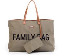 CHILDHOME, Family Bag, borsa per il cambio, borsa fasciatoio borsa da viaggio/weekend, grande capacità, custodia staccabile inclusa, kaki