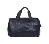 CHILDHOME, Mommy Bag, Borsa Cambio, Maternità, Borsa Da Viaggio, Grande Capacità, Fasciatoio Incluso, Cinghia Regolabile, Scompartimentata, Borsa Isotermica, Apertura Per Valigia, Similpelle Nera
