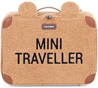 Childhome MommyBag Mini Traveller Valigia Bambini Borsa Neonato Orso Marrone