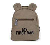 Childhome My First Bag Canvas Khaki zaino per bambini 23 x 7 x 23 cm 1 pz