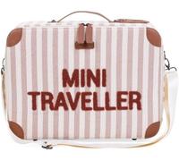 Childhome, Valigia per bambini, Weekend, formato cabina, bagaglio a mano, compatto, resistente, con maniglia per il trasporto semplice, etichetta nome, design, finta pelle, misto, mini viaggiatore,