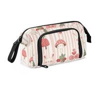 Childish Bunny Blush - Astuccio portapenne di grande capacità, con cerniera, per bambini, per la scuola