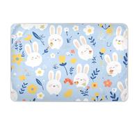 Childish Fun Cartoon Animals Bunny Training Pee Pad per bambini impermeabile lavabile vasino copertura delicata sulla pelle materasso da viaggio per neonati ragazzi ragazze, 132,1 cm L x 86,4 cm W