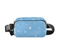 Childish Star Blue Trendy Marsupio per uomo donna borsa a tracolla multiuso con tracolla regolabile per viaggi, corsa, escursionismo