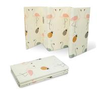 CHILDLIKE BEHAVIOR Tappetino da gioco per bambini, 198 x 132 cm, reversibile, per neonati e bambini, tappetino da gioco pieghevole in schiuma, portatile e facile da pulire, tappetino imbottito per