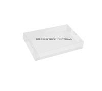 CHILDMORY 10Pcs Clear Box Case Sleeve CIB Protector per SNES N64 Giochi Cartuccia Box