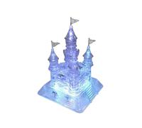 Children And Adults Three-dimensional Assembled Castle Can Light Up And Sing