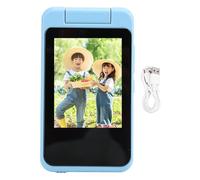 Children Digital Video Camera 1080P 48MP, Kids Touch Screen Camera with 2.8 Inch IPS Display, MP3 Player & Photo Editor, for Toddlers and Kids Aged 3 - 12 (Blu)