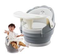 Children Dining Chair, 360° Rotating Kids Dining Chair, Cartoon Lions Kids Rotating Dining Chair, Cute Voice Cartoon Lions Chair with Removable Plate for Travel
