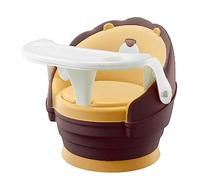 Children Dining Chair, 360° Rotating Kids Dining Chair, Cartoon Lions Kids Rotating Dining Chair, Cute Voice Cartoon Lions Chair with Removable Plate for Travel