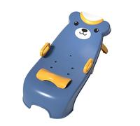 Children Hair Washing Chair, Adjustable Foldable Shampoo Chair with Stretchable Headrest Head Hair Rinser Salon Chair for Babies Toddlers (blue)