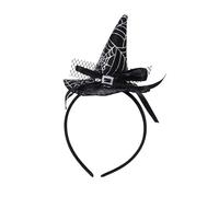 Children Halloween Headwear - Witch Hat Headband, Halloween Witch Hat | Minii Pointy Witch Hat, Witch Hat Headband Costume Dress Up, Cute Hair Hoop Hairband Accessories for Halloween